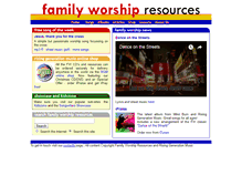 Tablet Screenshot of familyworship.org.uk